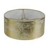 Sigma Cylinder Lamp Shade 40cm PVC - Gold Foil