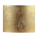 Sigma Cylinder Lamp Shade 40cm PVC - Gold Foil