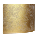 Sigma Cylinder Lamp Shade 40cm PVC - Gold Foil