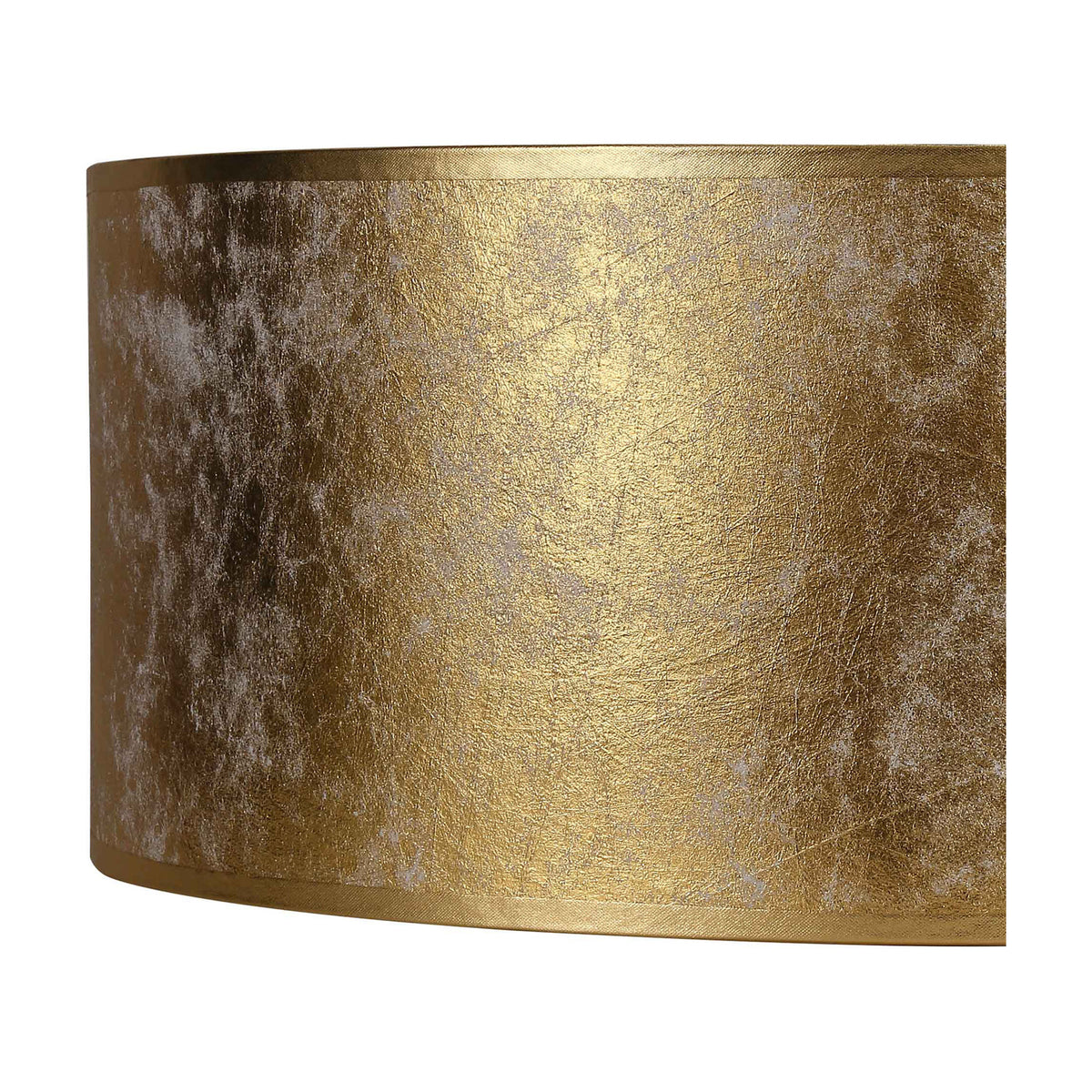 Sigma Cylinder Lamp Shade 60cm PVC - Gold Foil