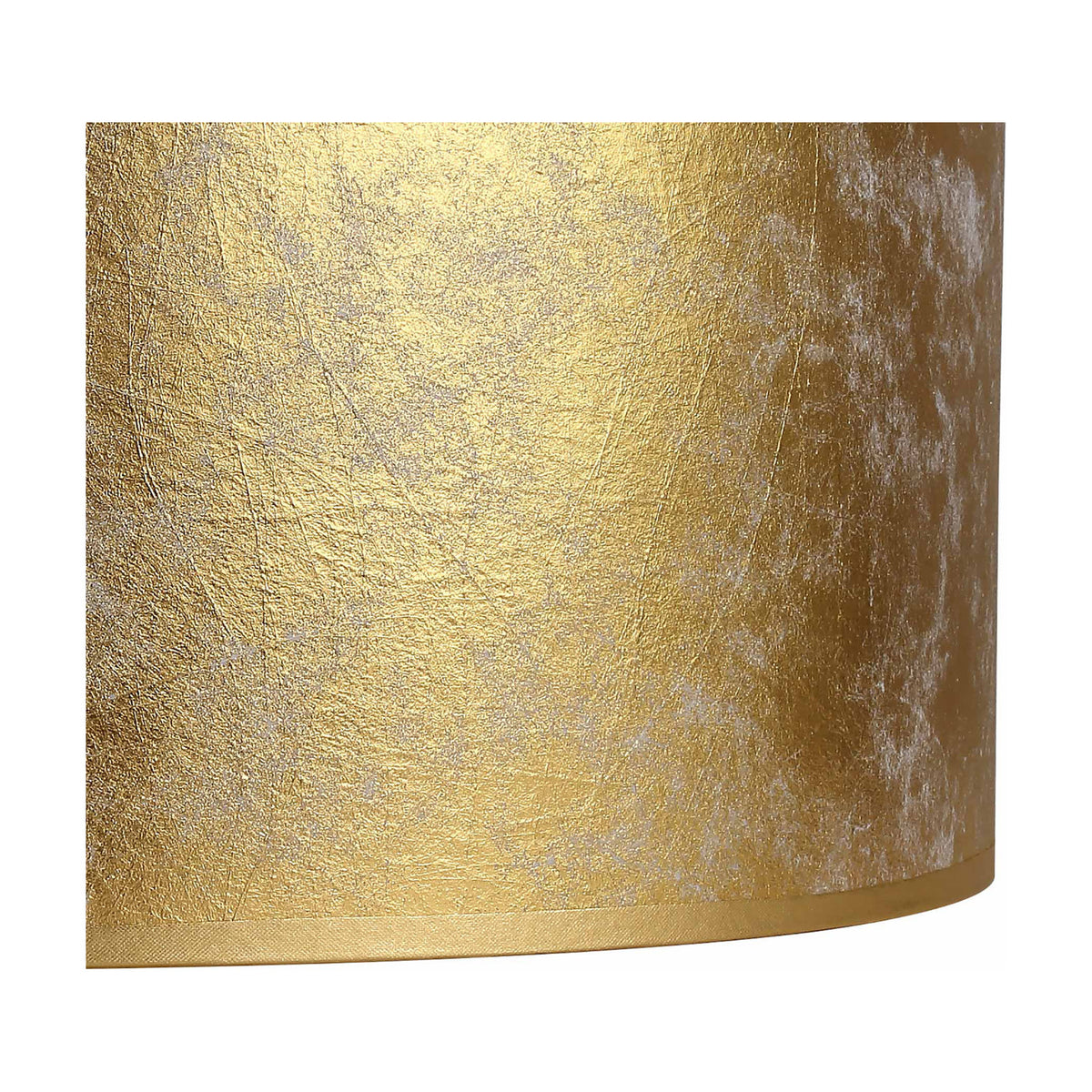 Sigma Cylinder Lamp Shade 60cm PVC - Gold Foil