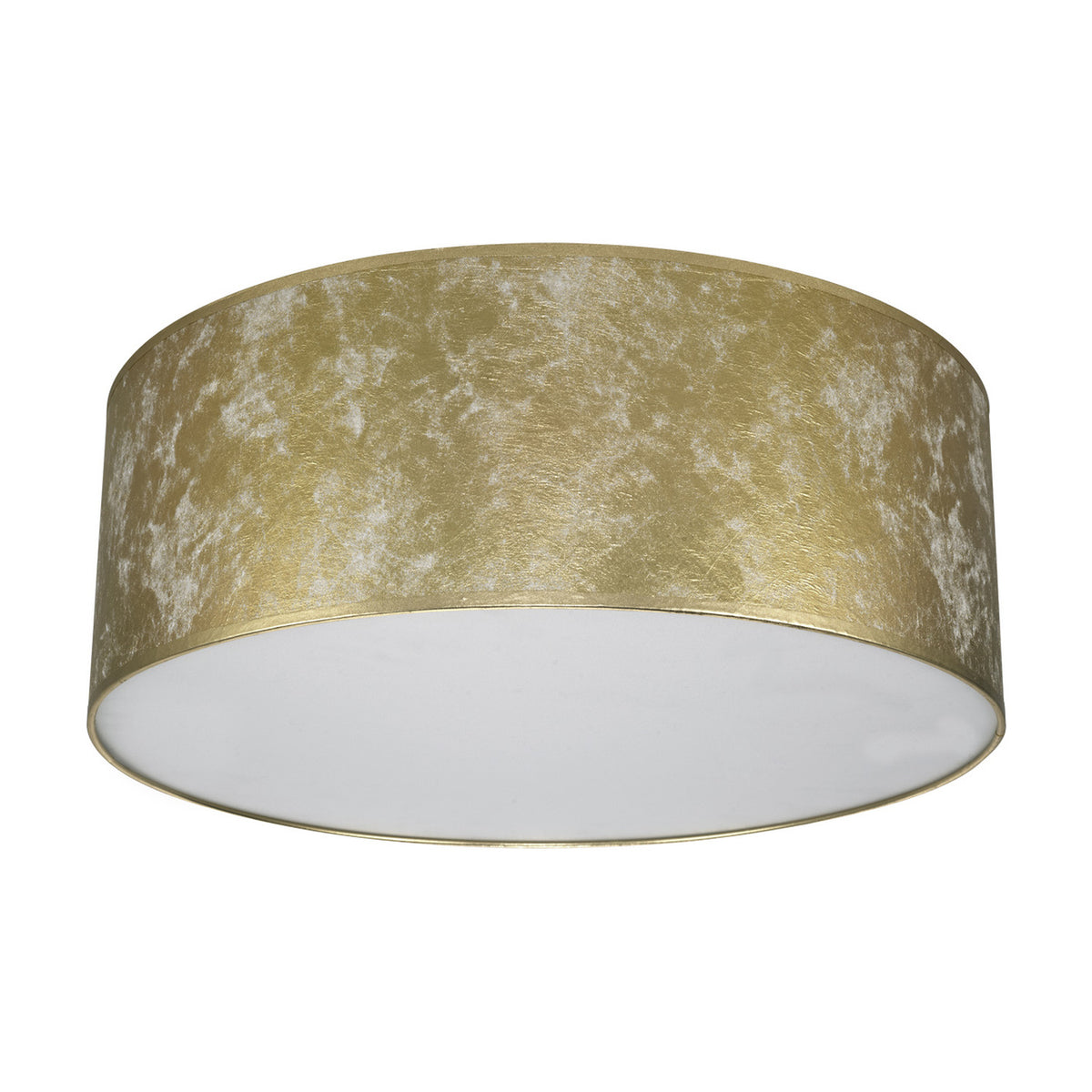 Sigma Cylinder Lamp Shade 60cm PVC - Gold Foil