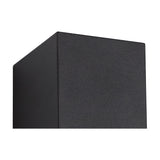 Tomar Rectangle Outdoor Wall Light 10cm High - Sand Black