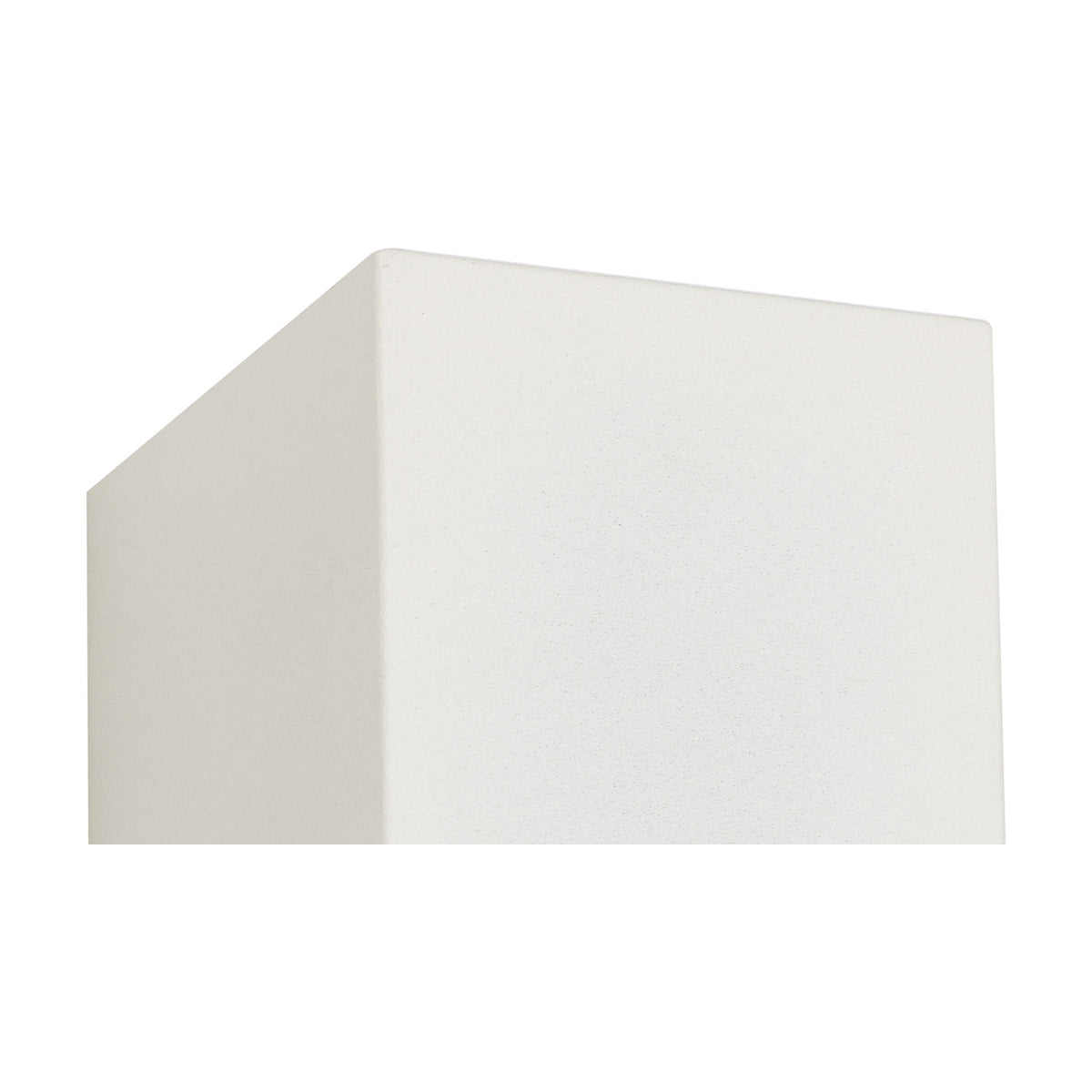 Tomar Rectangle Outdoor Wall Light 10cm High - Sand White
