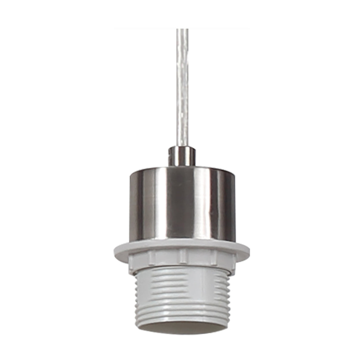 Baymont 3 Light Pendant Light 95cm Drop 2m Drop - Polished Chrome