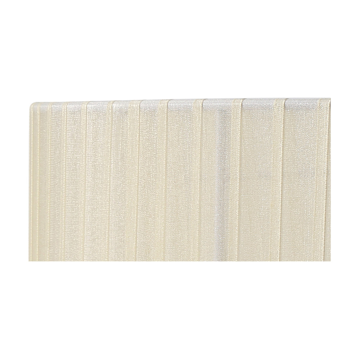 Serena Lamp Shade 45cm Organza Fabric - Cream