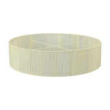 Serena Lamp Shade 60cm Organza Fabric - Cream