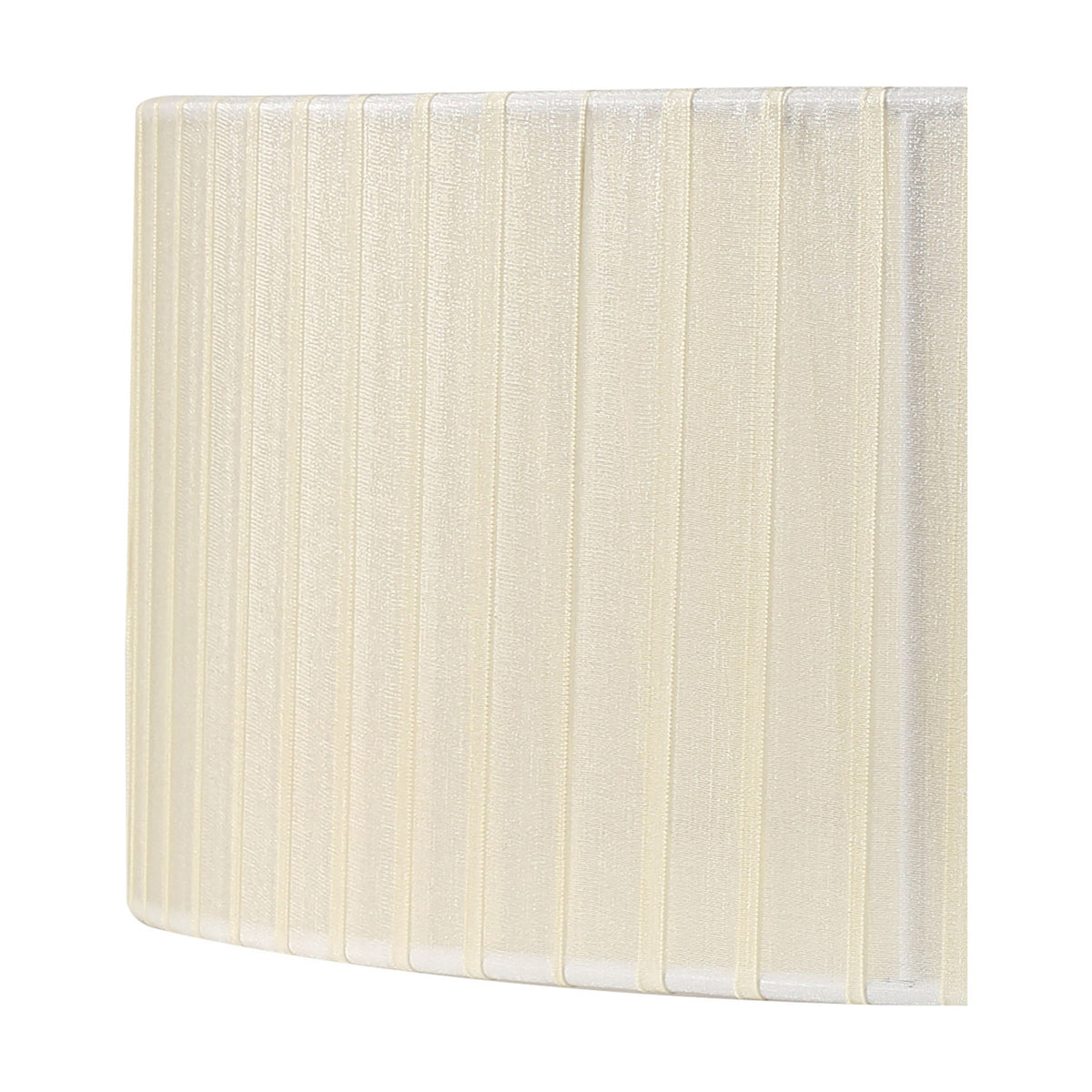 Serena Lamp Shade 60cm Organza Fabric - Cream
