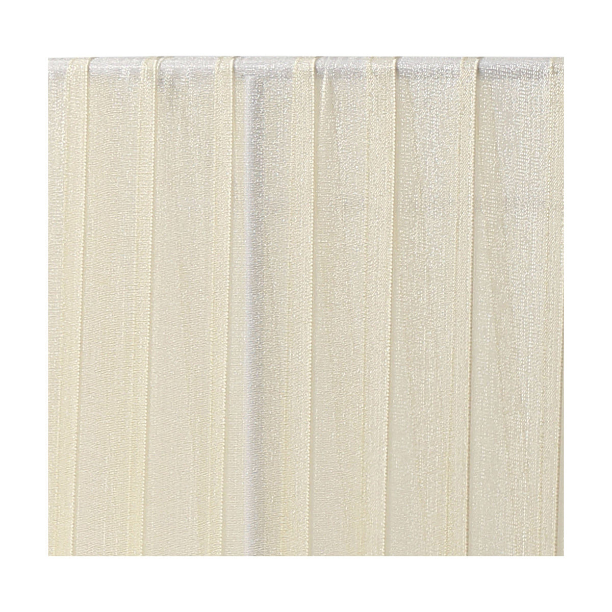 Serena Lamp Shade 60cm Organza Fabric - Cream
