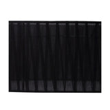 Serena Lamp Shade 60cm Organza Fabric - Black