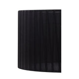 Serena Lamp Shade 60cm Organza Fabric - Black