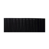 Serena Lamp Shade 60cm Organza Fabric - Black