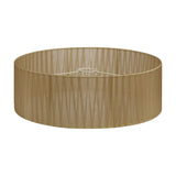 Serena Lamp Shade 45cm Organza Fabric - Soft Bronze