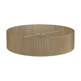 Serena Lamp Shade 60cm Organza Fabric - Soft Bronze