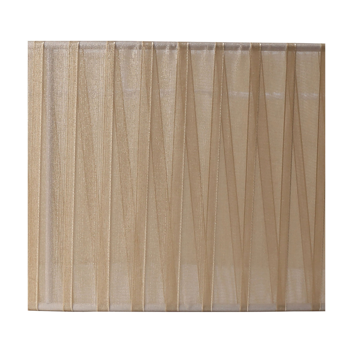 Serena Lamp Shade 60cm Organza Fabric - Soft Bronze