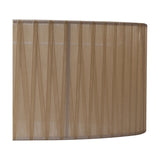 Serena Lamp Shade 60cm Organza Fabric - Soft Bronze