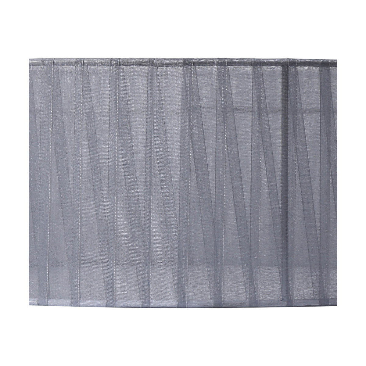 Serena Lamp Shade 60cm Organza Fabric - Grey