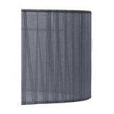 Serena Lamp Shade 60cm Organza Fabric - Grey