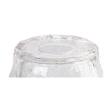 Gilda Curved Lamp Shade 17.5cm Glass - Clear
