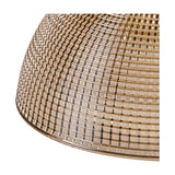 Gilda Dome Lamp Shade 20cm Glass - Cognac