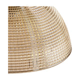 Gilda Dome Lamp Shade 20cm Glass - Cognac