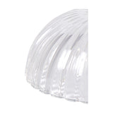 Gilda Shallow Lamp Shade 20cm Glass - Clear