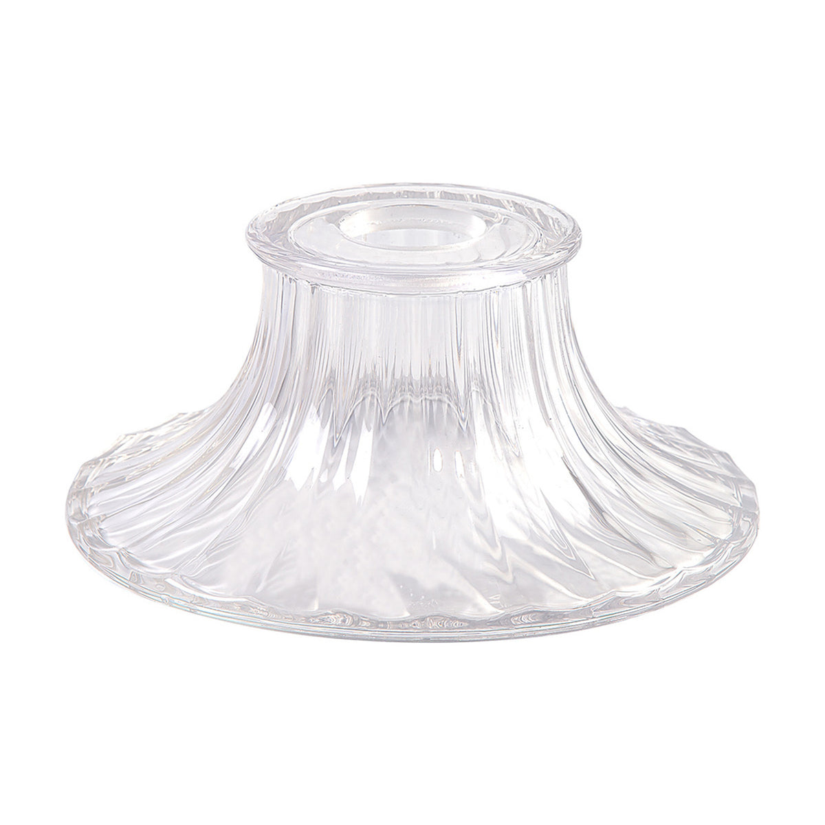 Gilda Bell Glass Lamp Shade 20cm - Clear