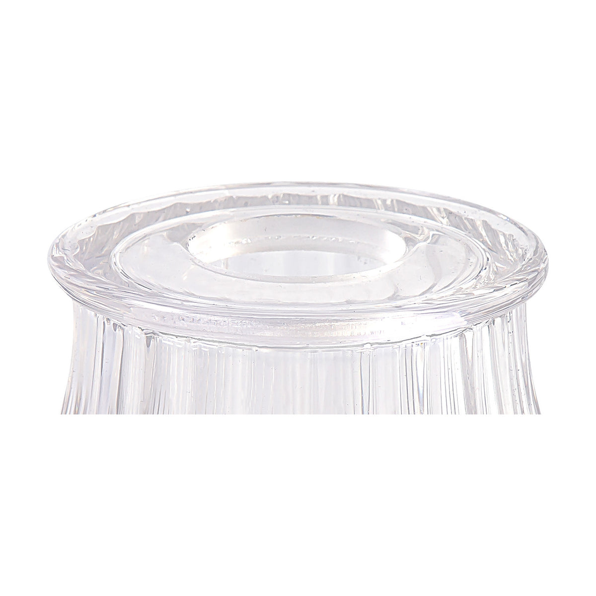 Gilda Bell Glass Lamp Shade 20cm - Clear