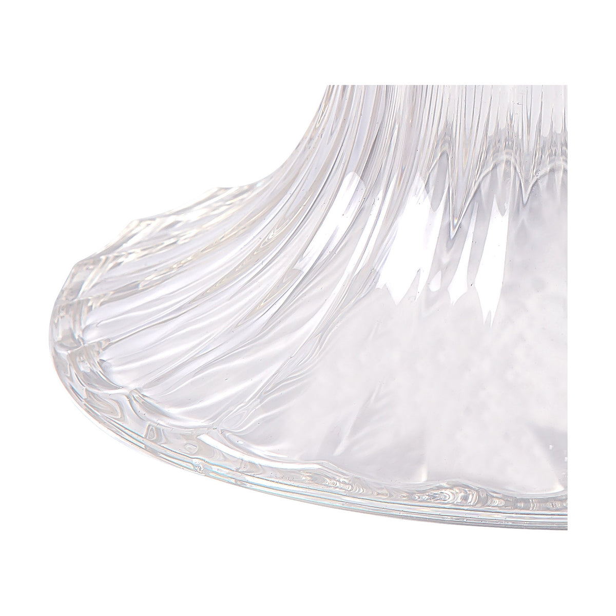 Gilda Bell Glass Lamp Shade 20cm - Clear