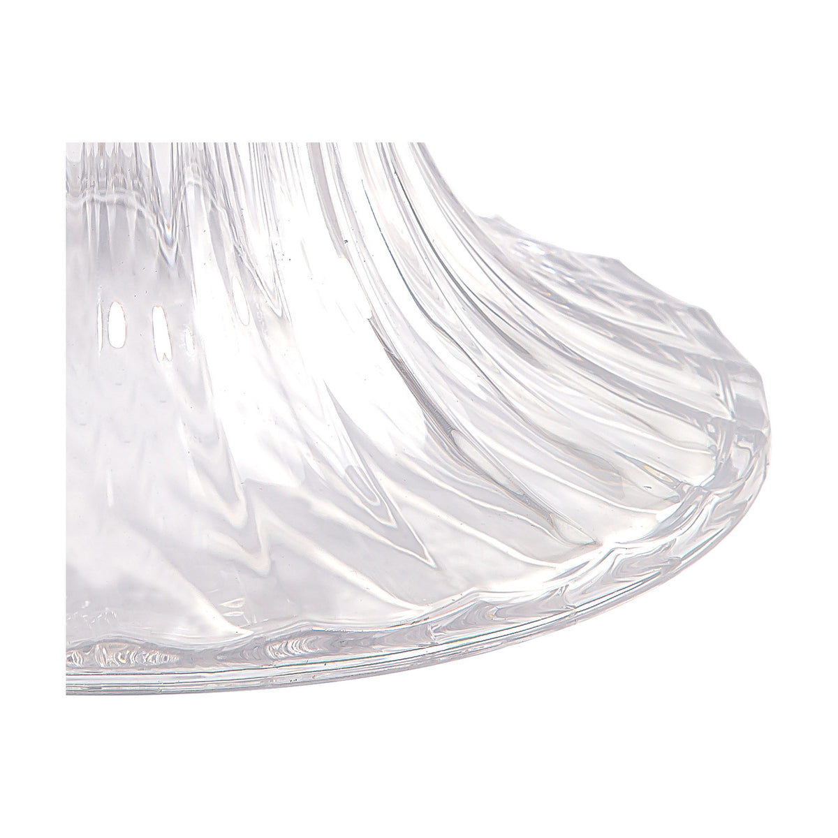 Gilda Bell Glass Lamp Shade 20cm - Clear