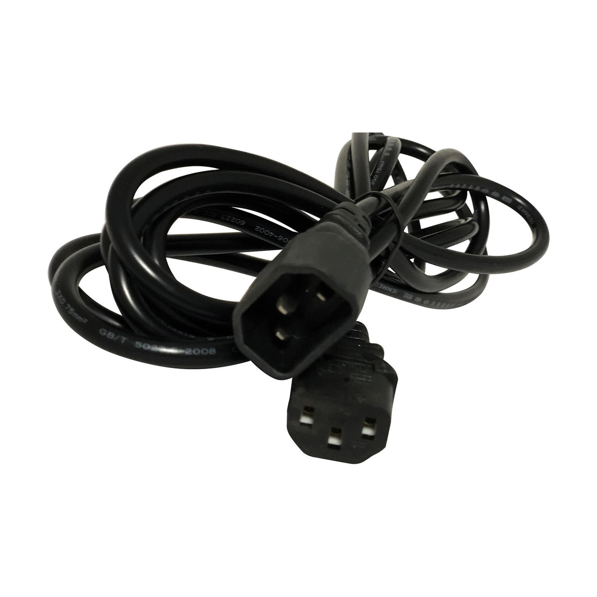 Additions IEC Lead 2.05m Long - Black