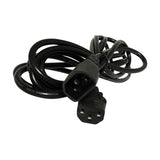 Additions IEC Lead 2.05m Long - Black