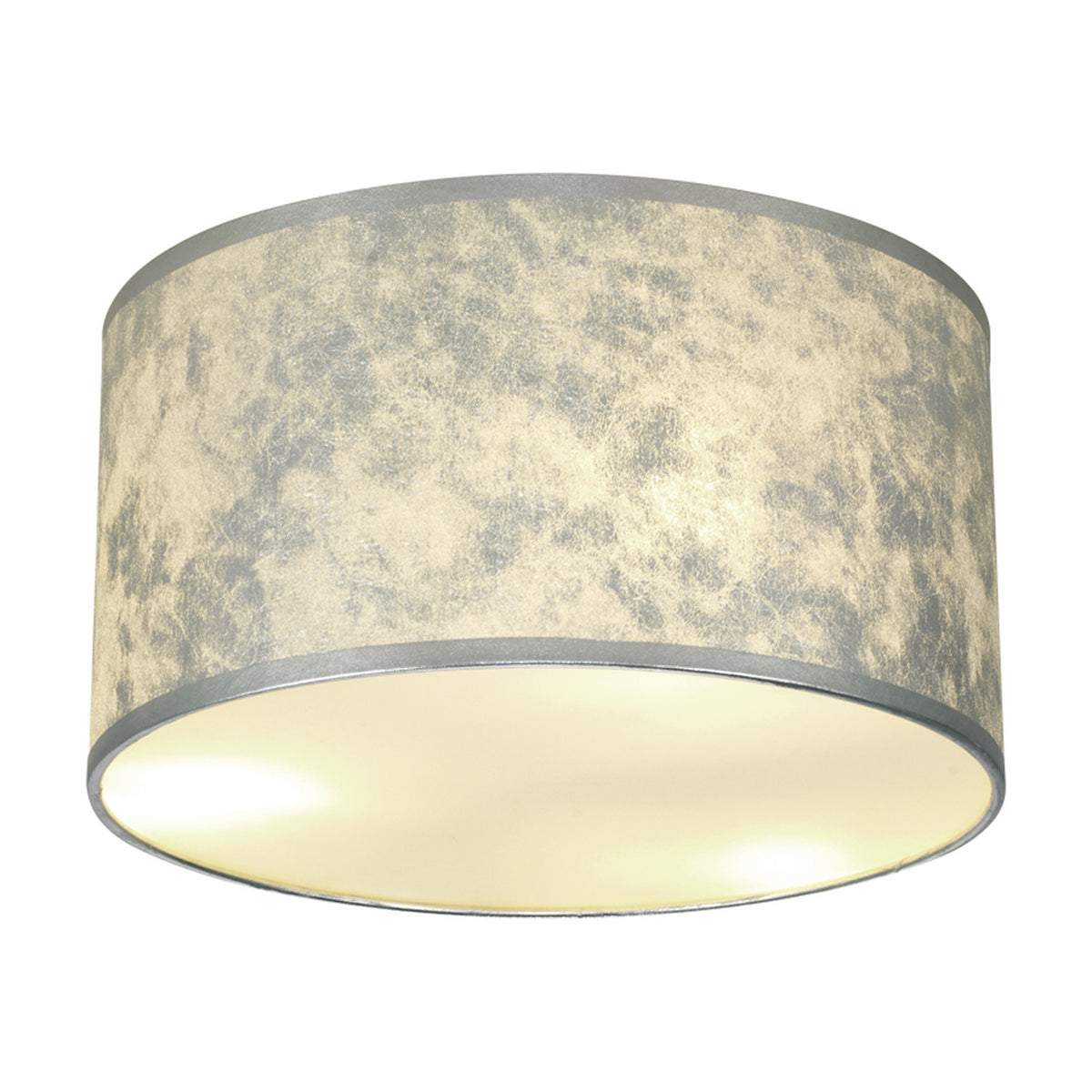 Baymont 3 Light E27 Flush Ceiling Light 22.5cm - White