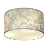 Baymont 3 Light E27 Flush Ceiling Light 22.5cm - White