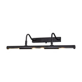 Abacus 4 Light G9 Wall Light - Satin Black