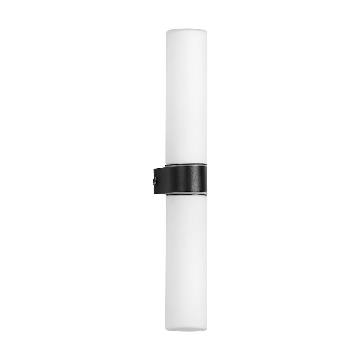 Tasso 2 Light E14 IP44 Wall Light 55mm High - Satin Black