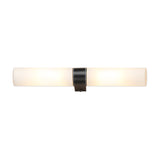 Tasso 2 Light E14 IP44 Wall Light 55mm High - Satin Black