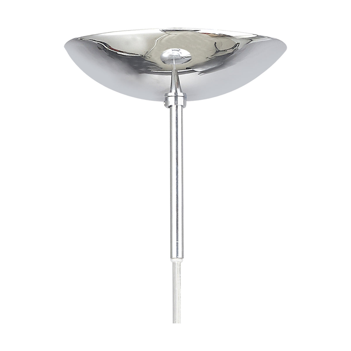 Miranda E27 Pendant Light 40cm Mirror - Polished Chrome