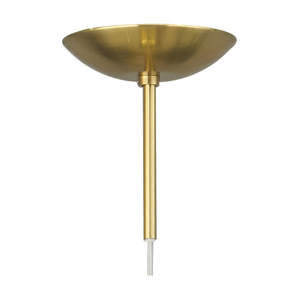 Miranda E27 Pendant Light 40cm Gold Mirrored - Antique Gold