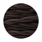 Cavo Twisted Cable 5.3mm Dia 1m Drop - Dark Brown