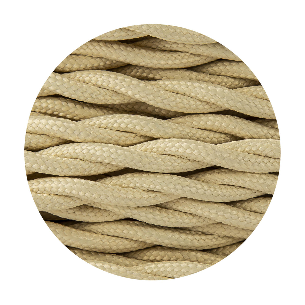 Cavo Twisted Cable 5.3mm Dia 1m Drop - Beige