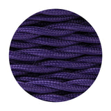 Cavo Twisted Cable 5.3mm Dia 1m Drop - Purple