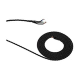 Cavo Twisted Cable 5.3mm Dia 1m Drop - Black