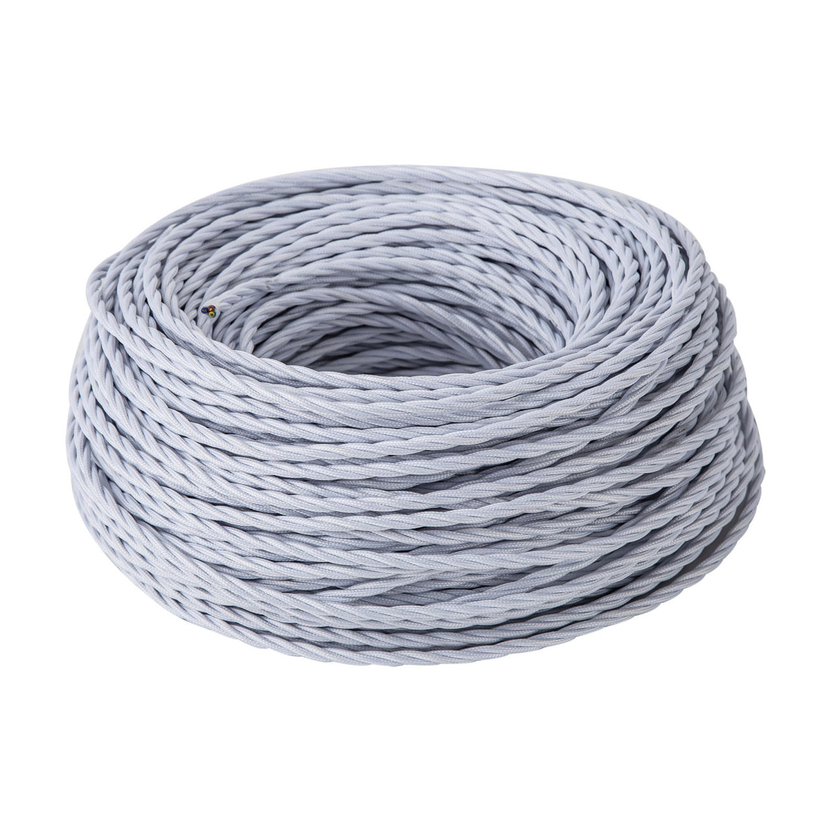 Cavo Twisted Cable 5.3mm Dia 1m Drop - White