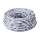 Cavo Twisted Cable 5.3mm Dia 1m Drop - White