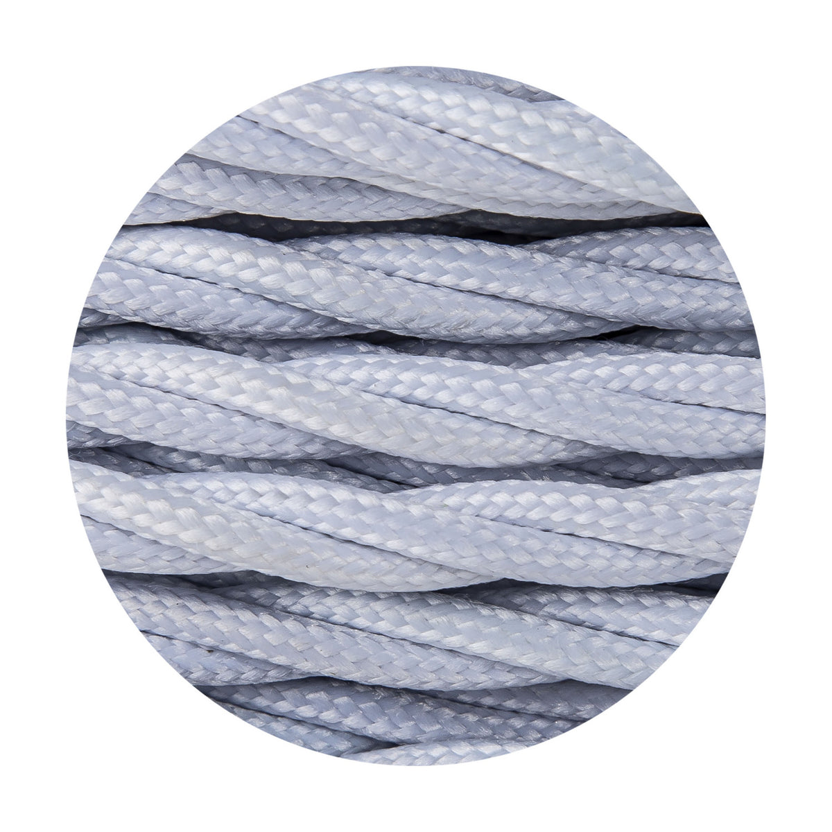 Cavo Twisted Cable 5.3mm Dia 1m Drop - White