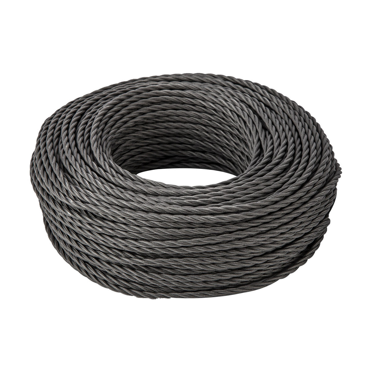 Cavo Braided Twisted Copper Cable 3 Core 0.75mm - Grey