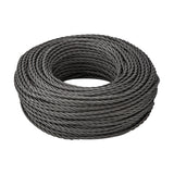 Cavo Braided Twisted Copper Cable 3 Core 0.75mm - Grey