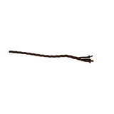 Cavo Braided Twisted Copper Cable 3 Core 0.75mm - Brown
