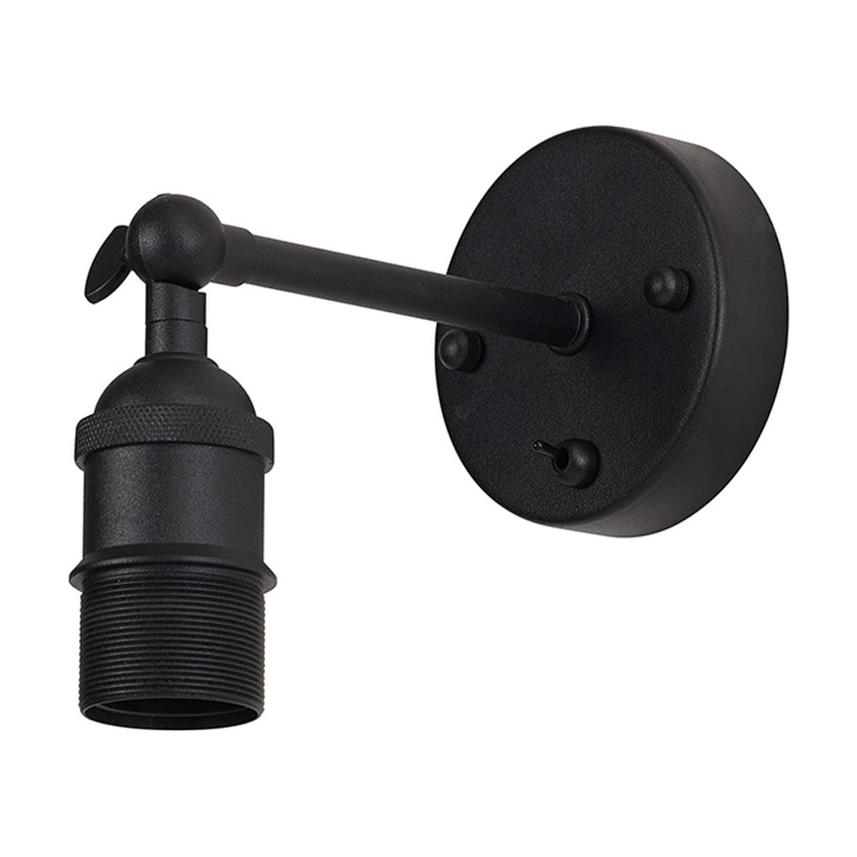 Dreifa E27 Wall Light - Matt Black